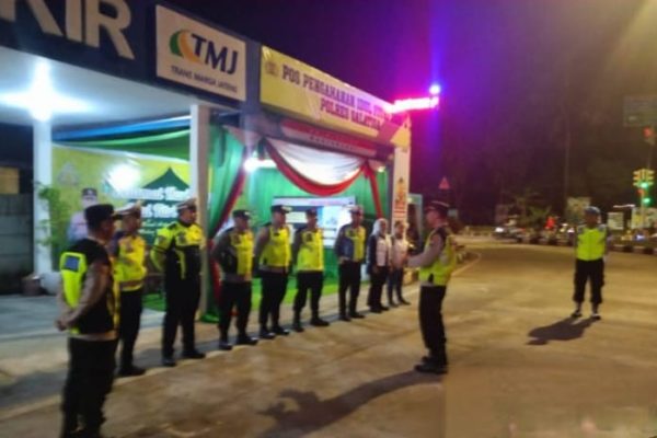 Atur Lalu Lintas Jika Ada Penumpukan Arus, Pesan Wakapospam Exit Tol Tingkir